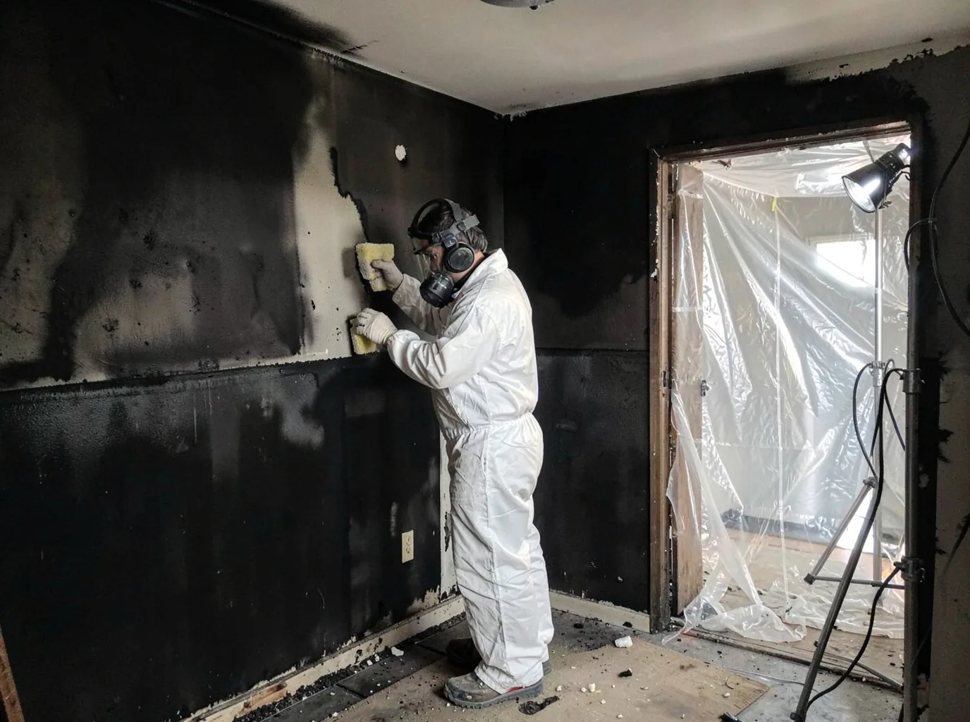 Fire Damage Restoration company in Nashoba, OK